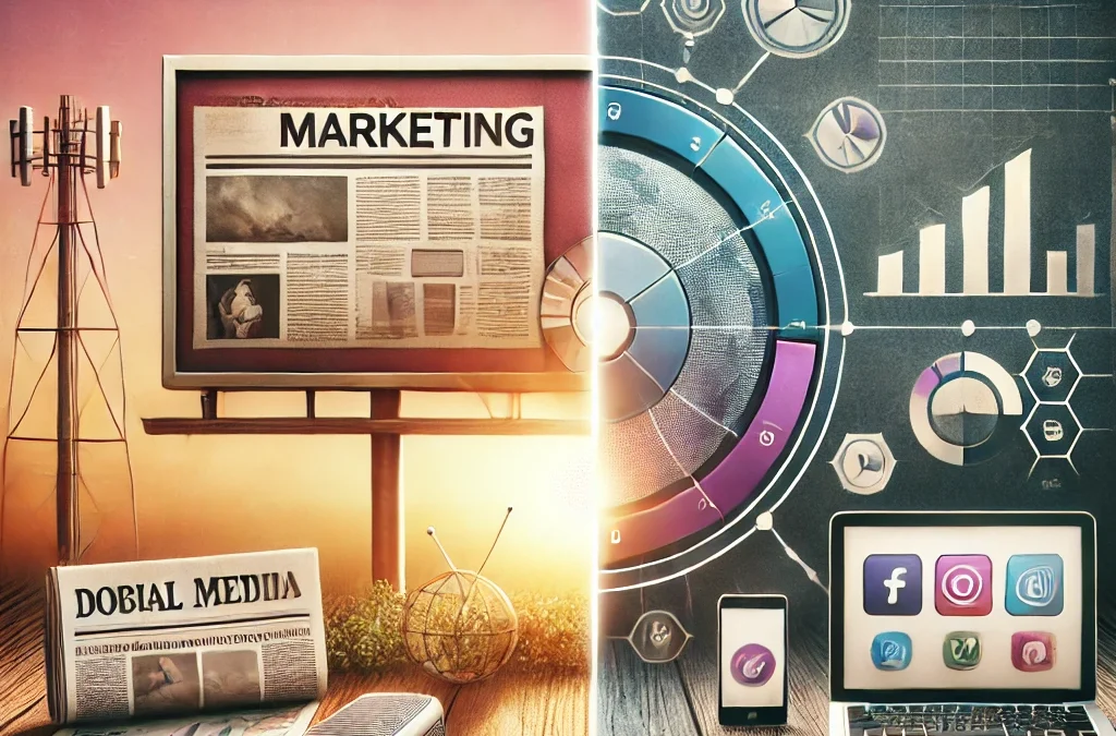 Traditional Marketing vs. Digital Marketing: Key Differences and Why It Matters